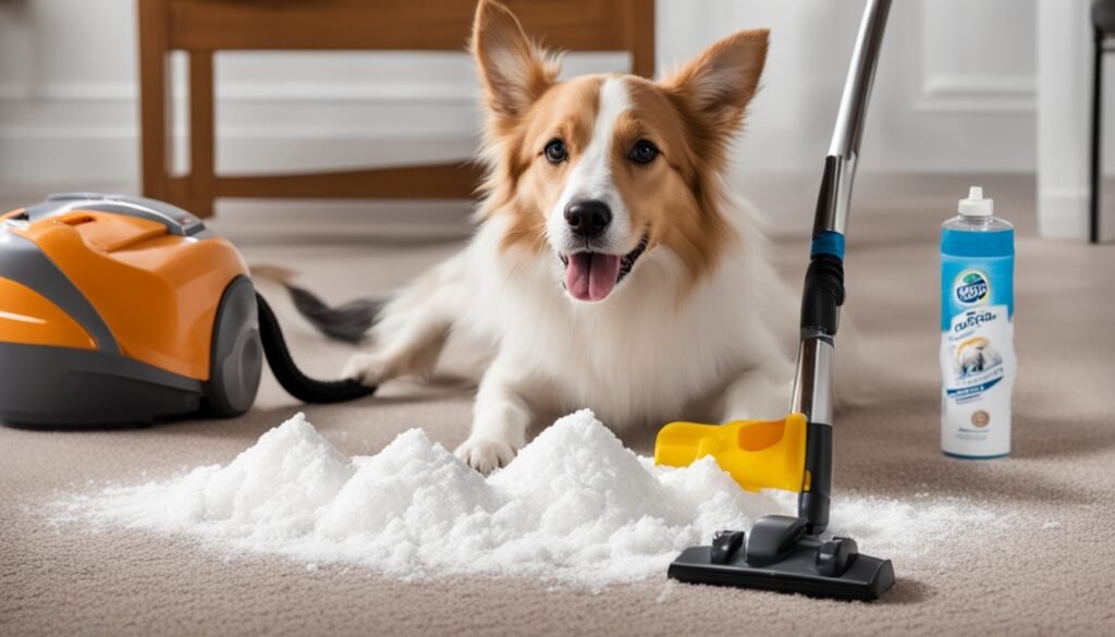 how to get dog urine smell out of carpet