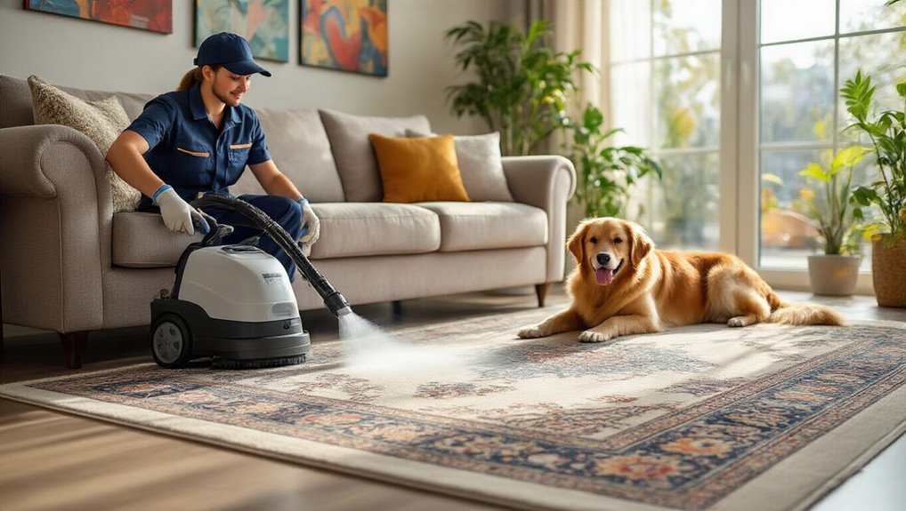 green pet carpet cleaning